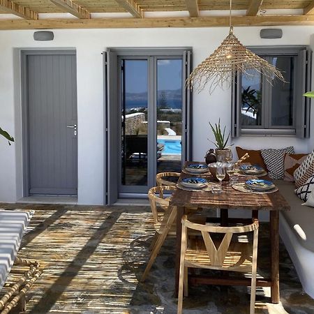 Villa Ypsilon Naxos - Luxury Holiday House With Amazing Sea View & Private Pool Agia Anna  ภายนอก รูปภาพ