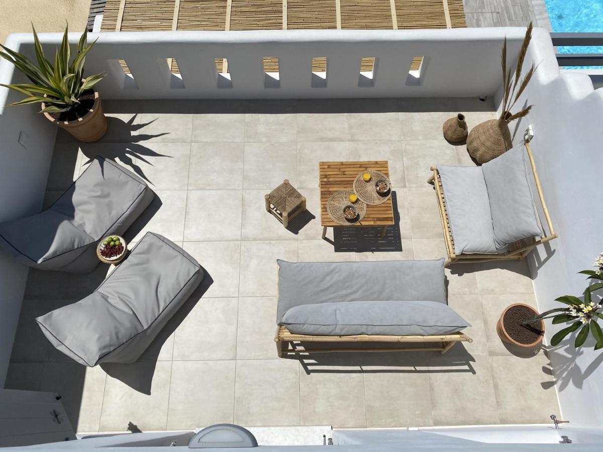 Villa Ypsilon Naxos - Luxury Holiday House With Amazing Sea View & Private Pool Agia Anna  ภายนอก รูปภาพ