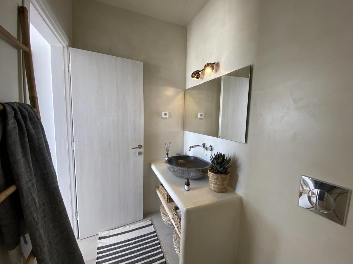 Villa Ypsilon Naxos - Luxury Holiday House With Amazing Sea View & Private Pool Agia Anna  ภายนอก รูปภาพ